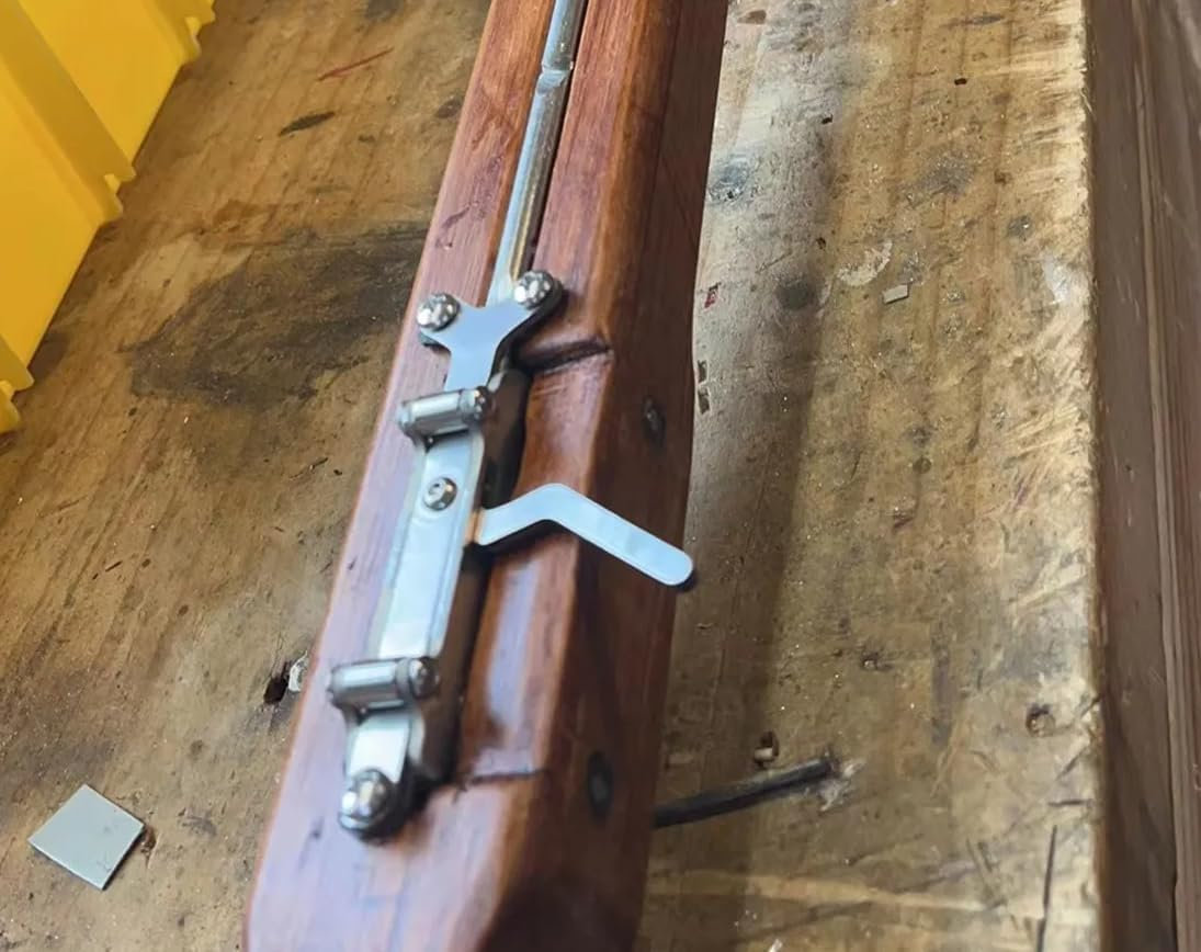 FEIXIA-105A 304 Stainless Steel Fishing Mechanism Submersible Amphibious Full Metal Steel 100 Pounds DIY Speargun Trigger image number 6