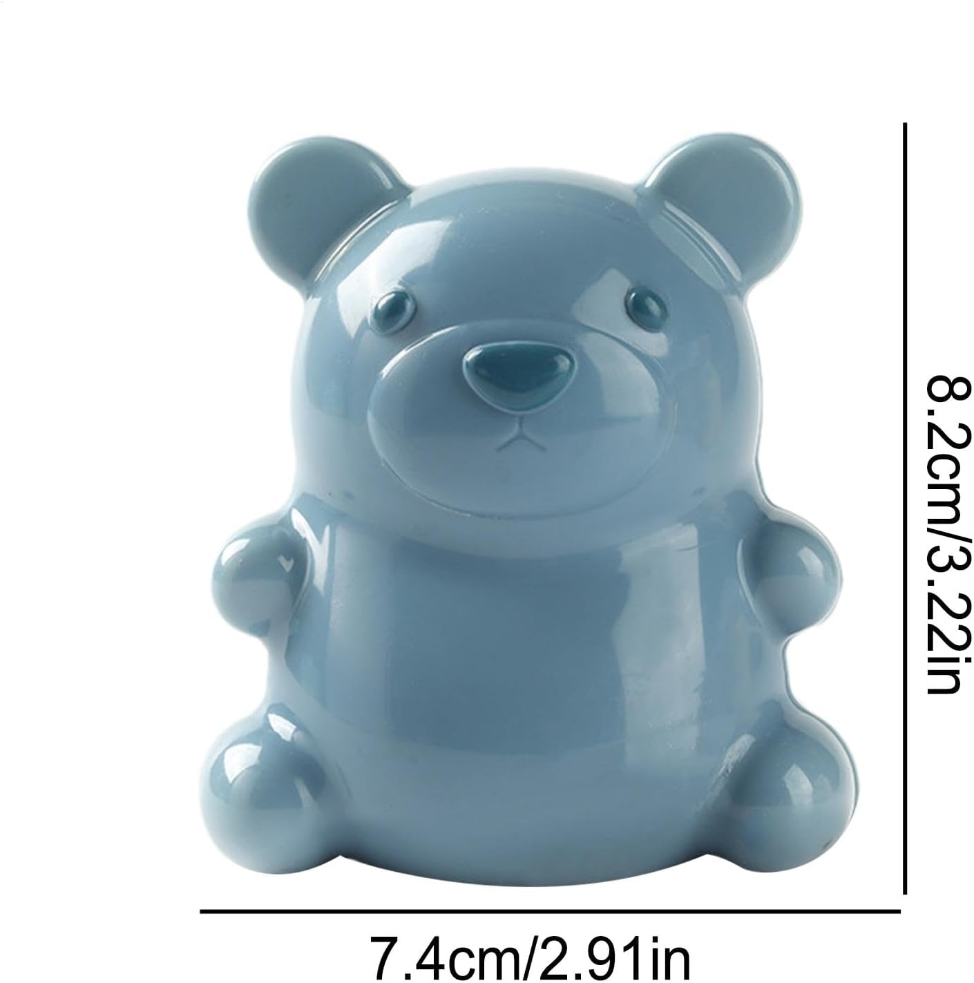 Nail Brush to Clean Nails - Clean Cute Bear Egg Brushes | Creative Easy Grasp Soft Bristle Nail Cleaning Brush for Women