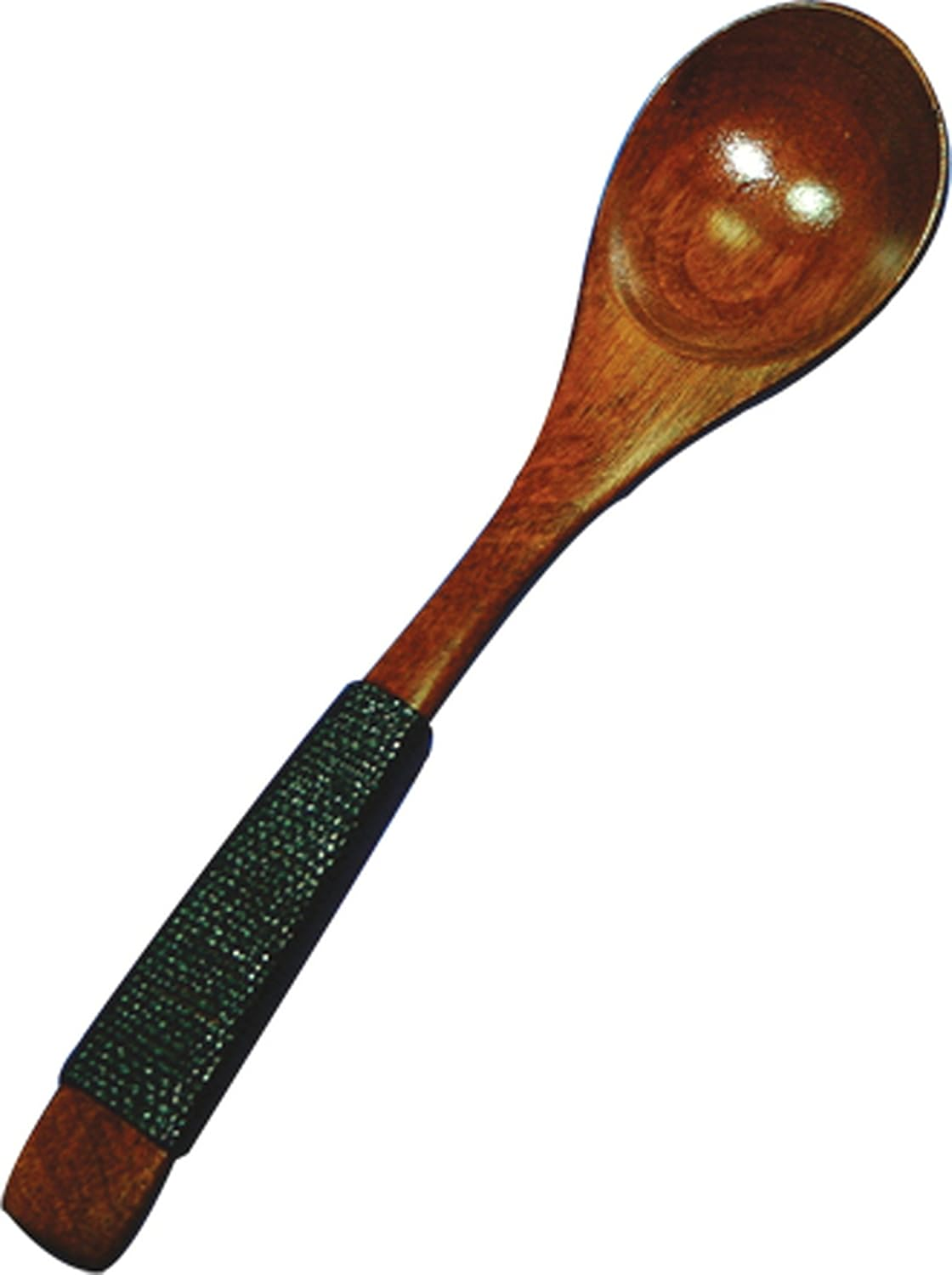 Yamashita Crafts 16073490 Thread Rolled Coffee Spoon, Brown, 5.3 X 1.2 Inches (13.5 X 3 Cm)