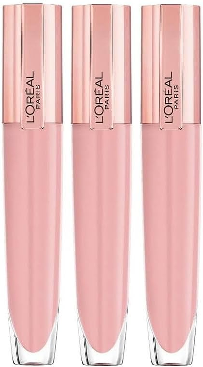 3Pk L'Oreal Paris Glow Paradise Plumping Lip Gloss 7Ml - 402 I Soar image number 4