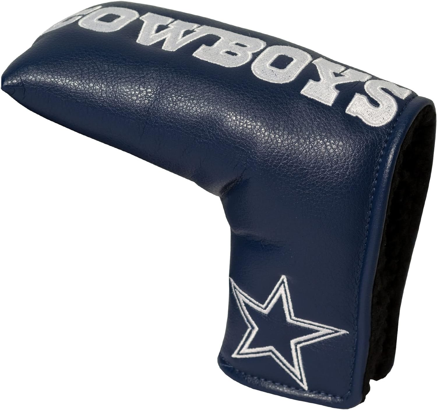 Team Golf NFL Golf Club Vintage Blade Putter Headcover, Form Fitting Design, Fits Scotty Cameron, Taylormade, Odyssey, Titleist, Ping, Callaway