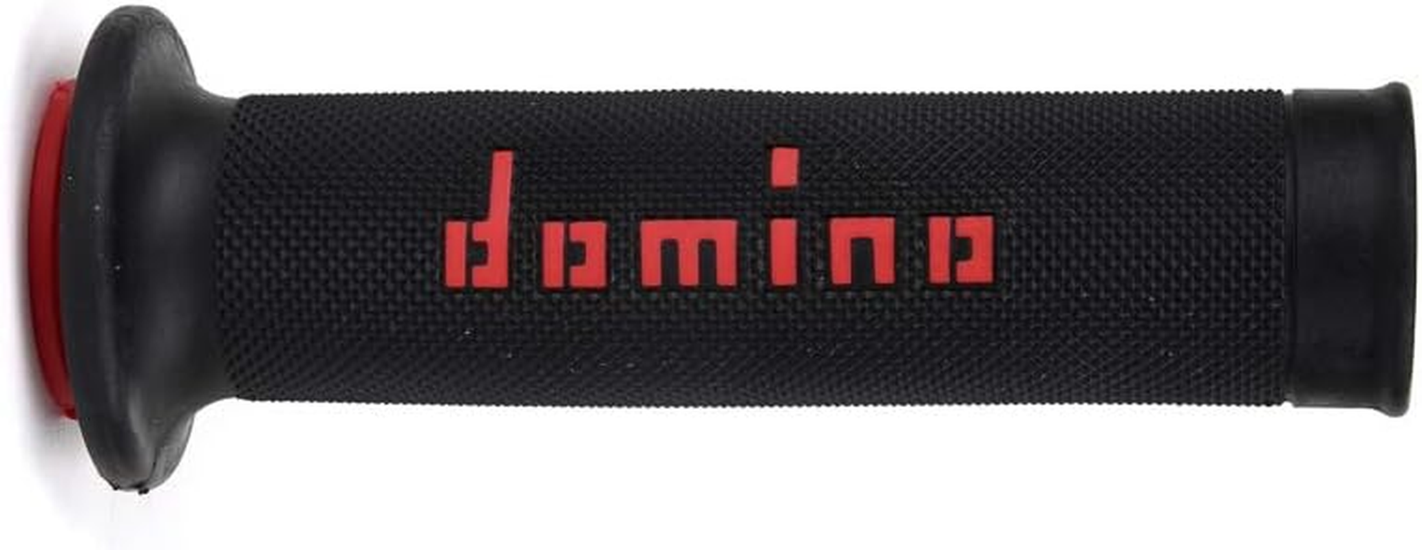Domino A01041C4240 Handlebar Grip, Race Type (TZ Grip), 4.9 Inches (126 Mm), Thermoplastic Rubber, Black and Red - Black X Red image number 4