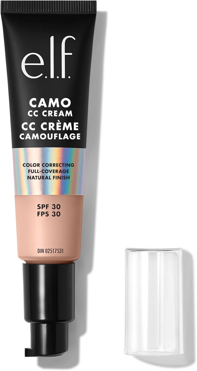 (Fair 150 C) - E.L.F. Camo CC Cream Colour Correcting Full Coverage Foundation with SPF 30 Fair 150 C 31Ml (30G) image number 6