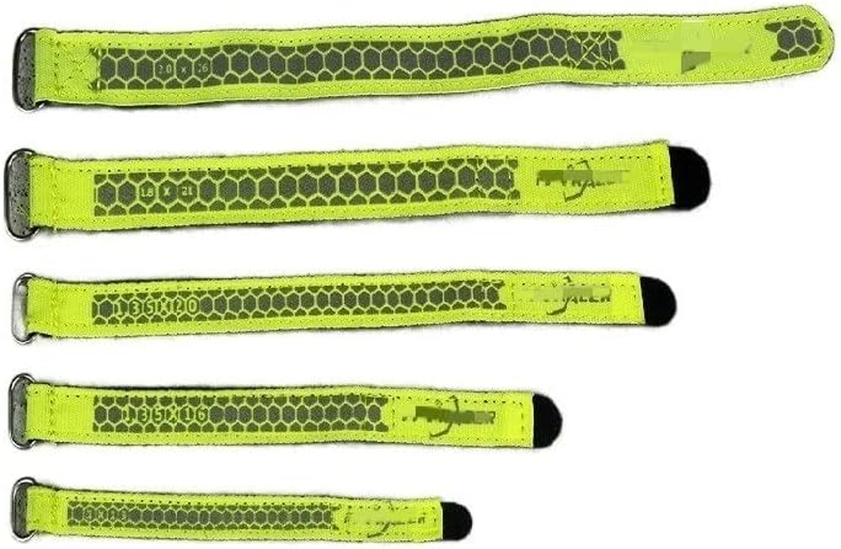 Drone Accessories for FPVRACER 2PCS Kevlar Suture & Polyester 300D RC Battery Strap Metal Buckle for FPV Racing Freestyle Long Range Drones DIY Parts Replaceable (Color : 2PCS 10X130Mm) image number 2