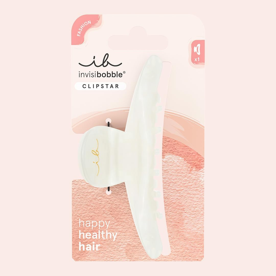 Invisibobble CLIPSTAR Medium Claw Clip- Trendy Claw Clips for All Hair Types- Stylish Updo Accessories for Day to Night- Strong Hold All Day Long- Firm Hold and Elegant Design (1, Clawdia Tortoise) image number 3
