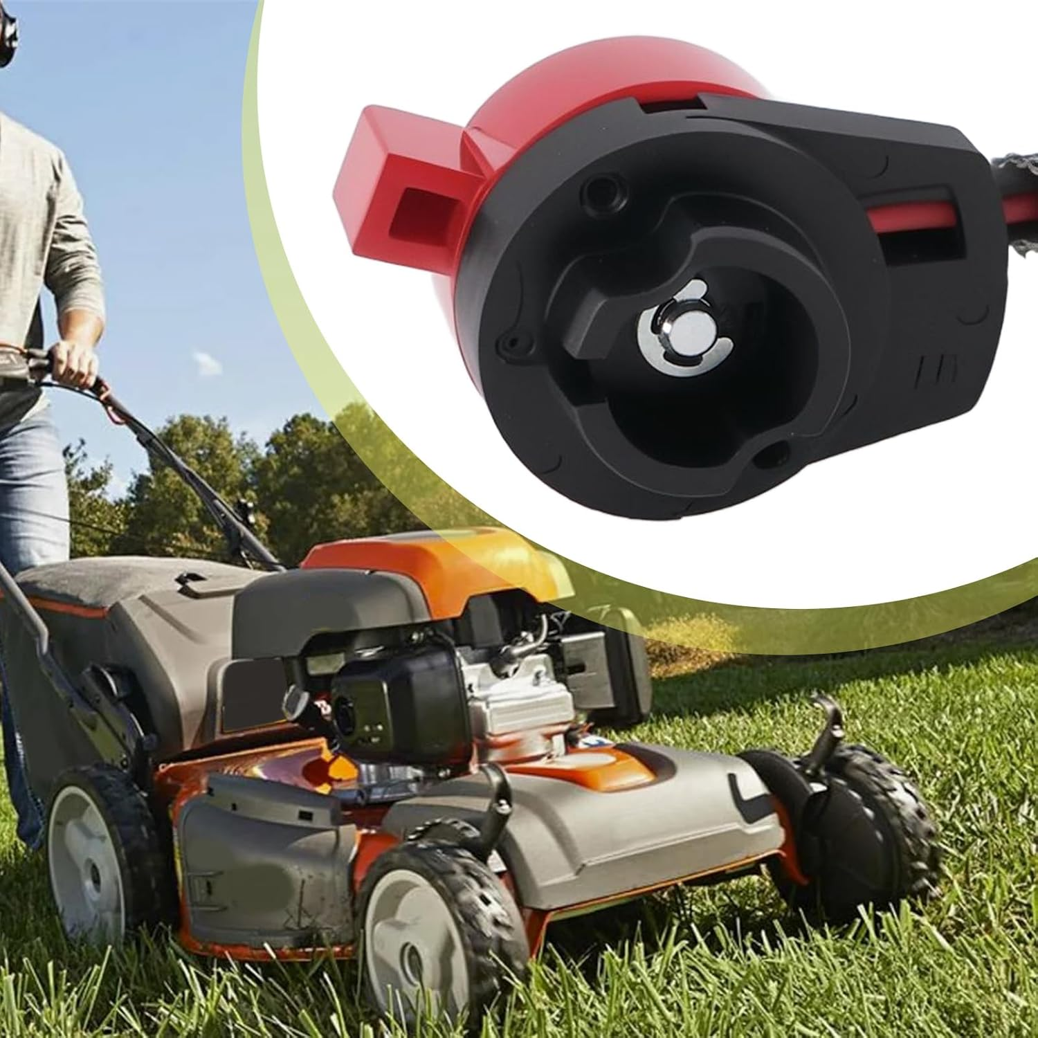 Be in Your Mind 2Pcs Engine Stop Switch Lawn Mower Stop Switch with Srew 35120-Z5T-0031 Compatible with Honda GX240 GX270 GX340 GX390 GX340UT2 image number 2