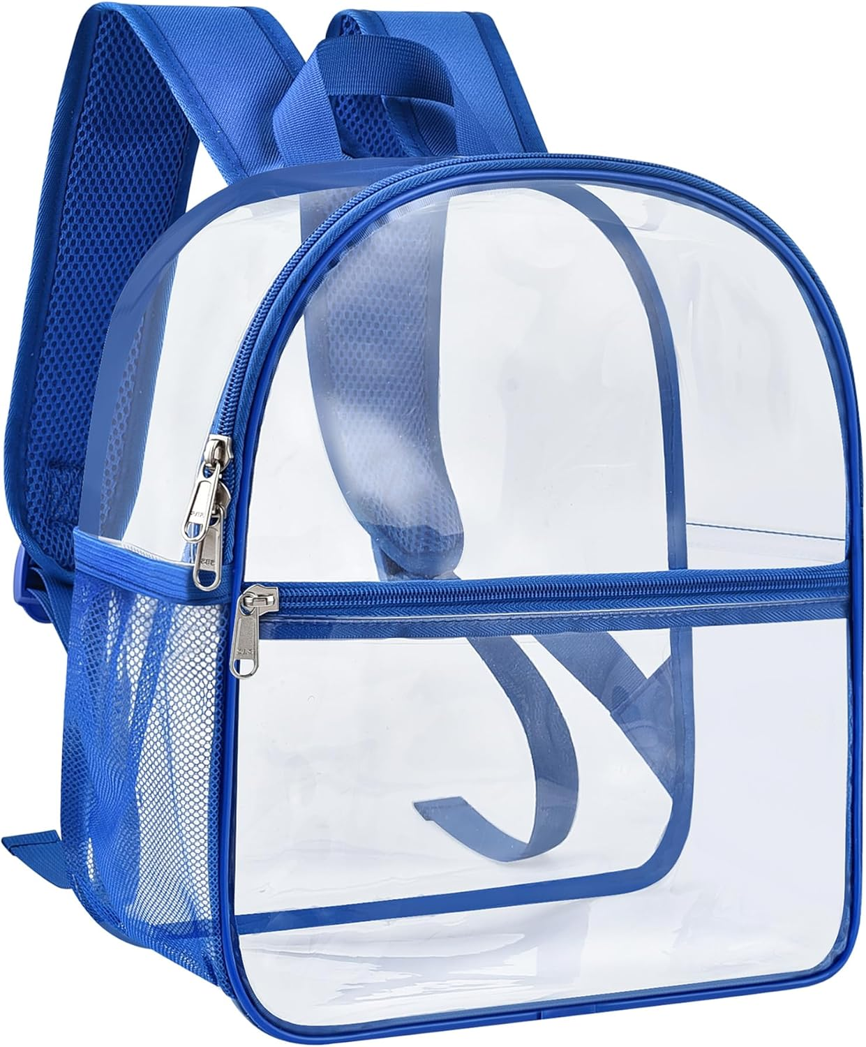 Paxiland Clear Backpack Stadium Approved 12&times;12&times;6, Clear Heavy Duty Mini Backpack for Concert Sport Events Work Travel School