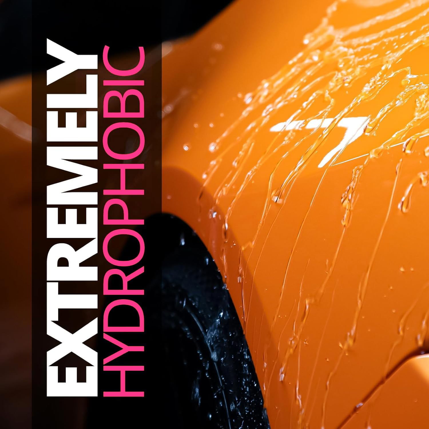 WANXINPT Platinum Rapid Ceramic Paint Sealant Spray (4 Oz.) - Maximum Gloss & Shine &ndash; Extremely Hydrophobic &ndash; Unmatched Slickness - Ceramic Spray Coating(1Pcs) image number 3