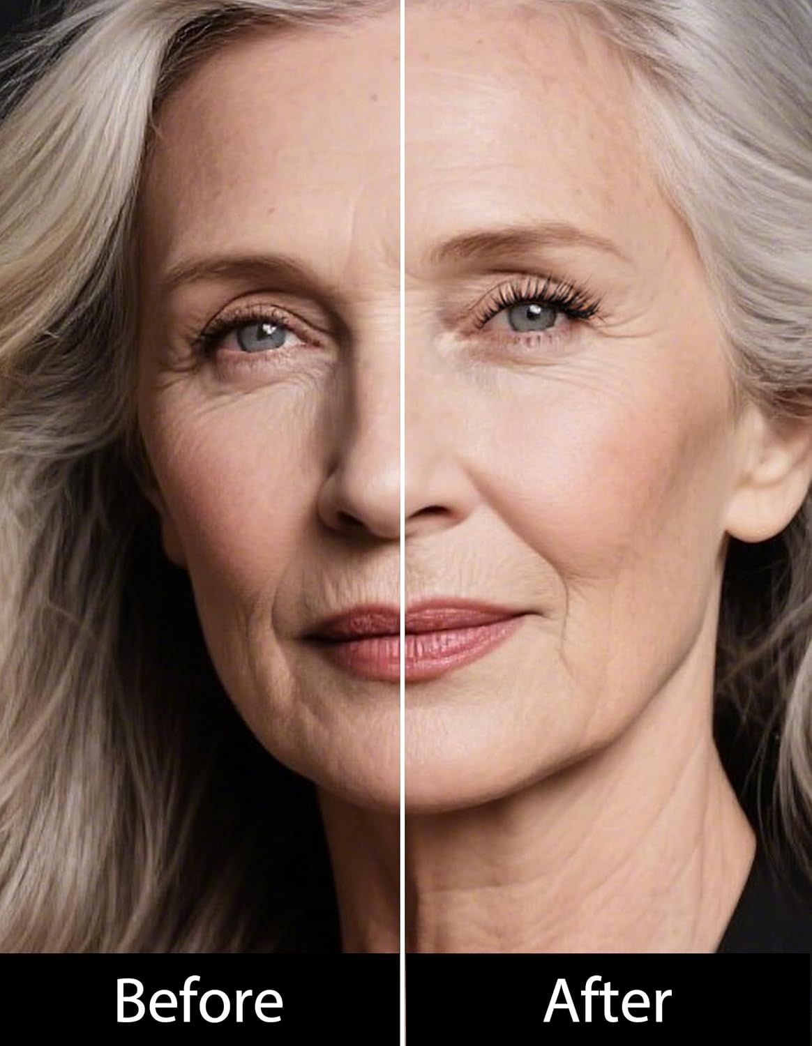 Erinde Mascara for Older Women, Black Waterproof Mascara for Mature Women, Extreme Length and Volume, No Clumps, Long Lasting, Hypoallergenic for Sensitive Eyes #01 image number 3