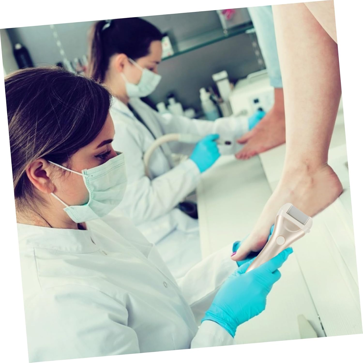 Baluue Electric Foot Grinder Nail Machine Professional Callus Remover Pedicure Tool Random Color