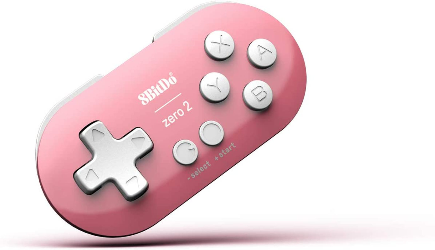 8Bitdo Zero 2 Bluetooth Gamepad (Pink Edition) image number 3