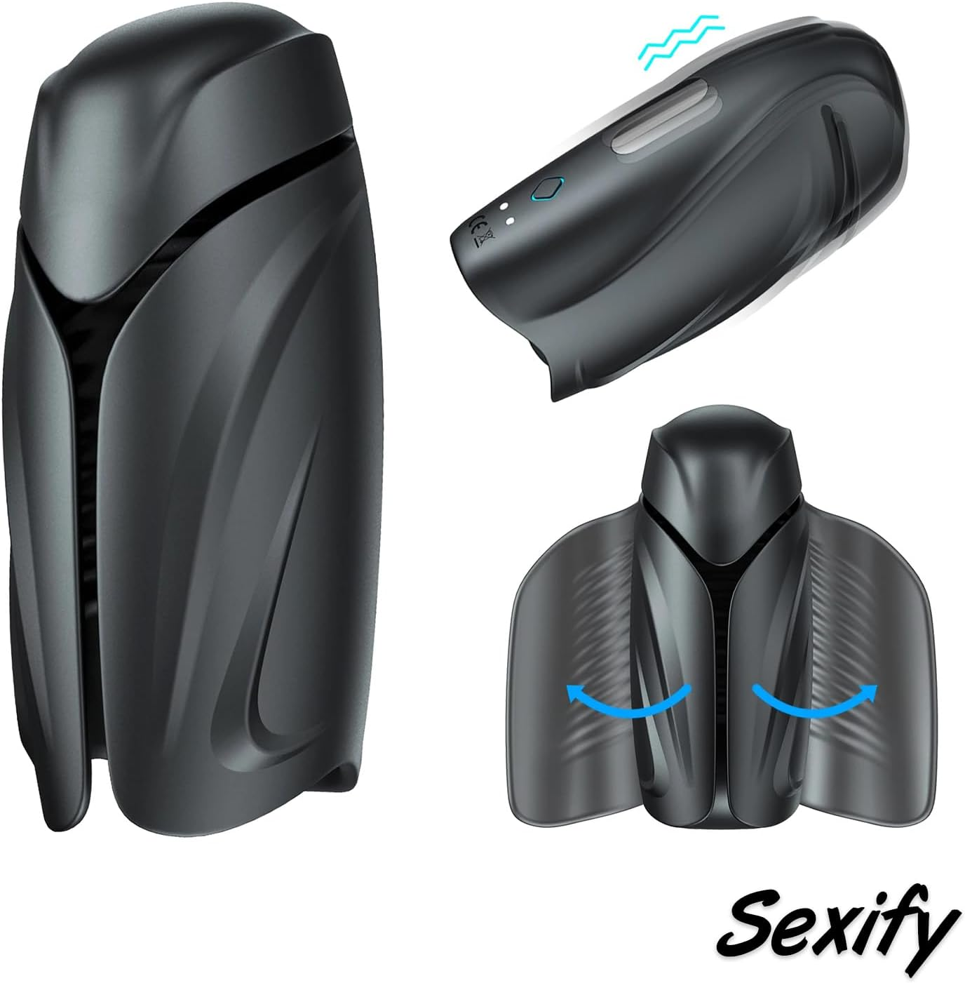 Vibrating Male Masturbator Penis Glans Trainer Vibrator Stimulator, Adult Sex Toys for Men, Cock Massager Mens Sex Toy Stroker Stimulation, Masturbators Vibrators for Men Training Masturbation Pleasure Adult Sex Toy image number 1