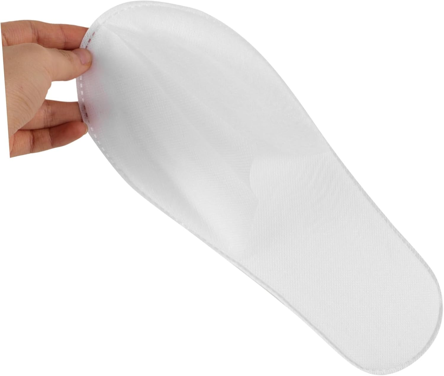 BATHVEVE 20 Pairs Disposable Guest Slippers Non-Slip Shoe Sole Lightweight Breathable Home Hotel Spa Slippers for Women Men Indoor Use Comfortable and Portable image number 3