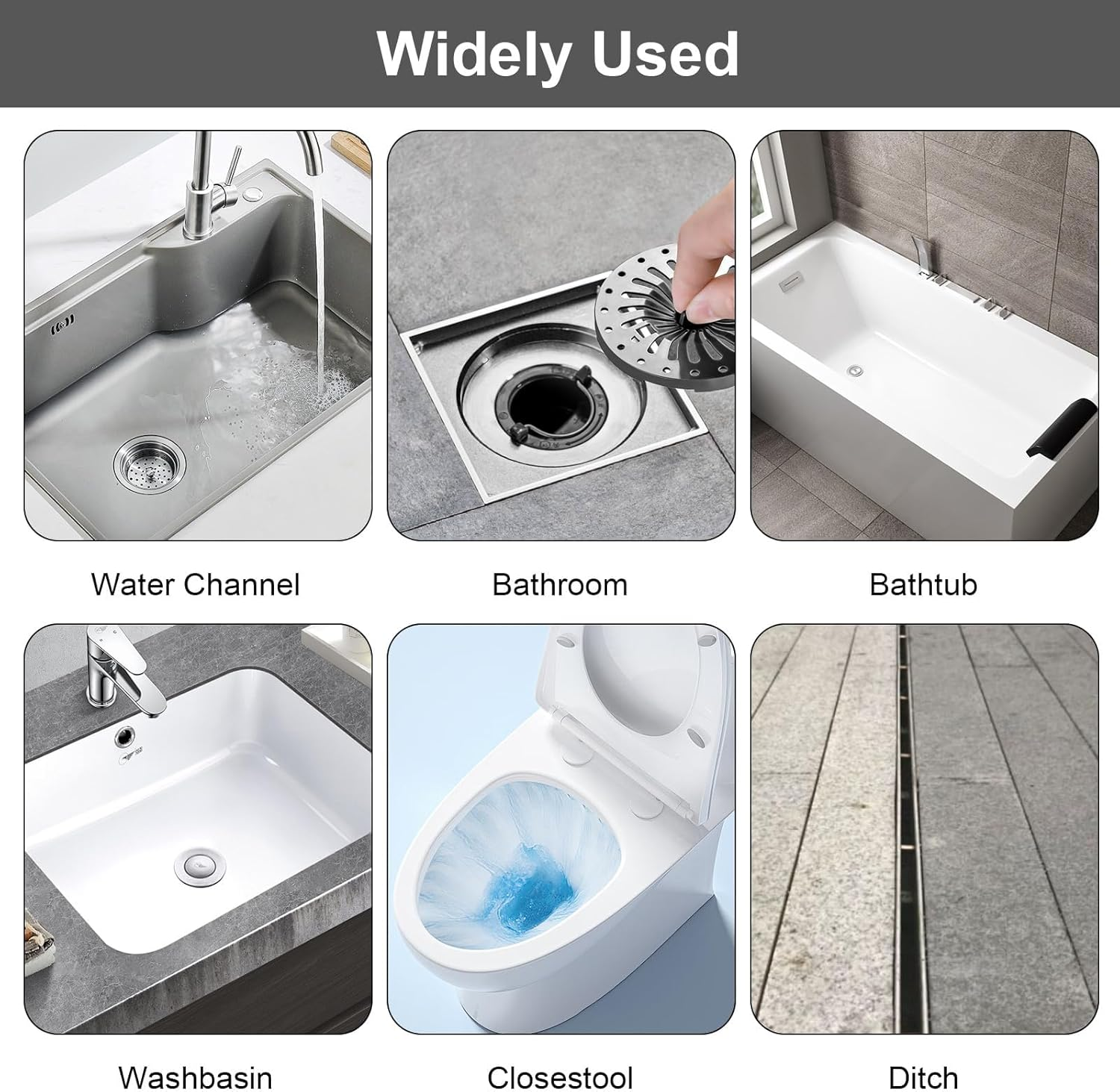 Oneroomone Pipe Cleaning Spiral Drain Cleaner 5 M X 6 Mm Spiral Drain Pipe Cleaning Universal Spiral Drain Spiral Pipe Cleaner Spiral for Stubborn Blockages image number 2