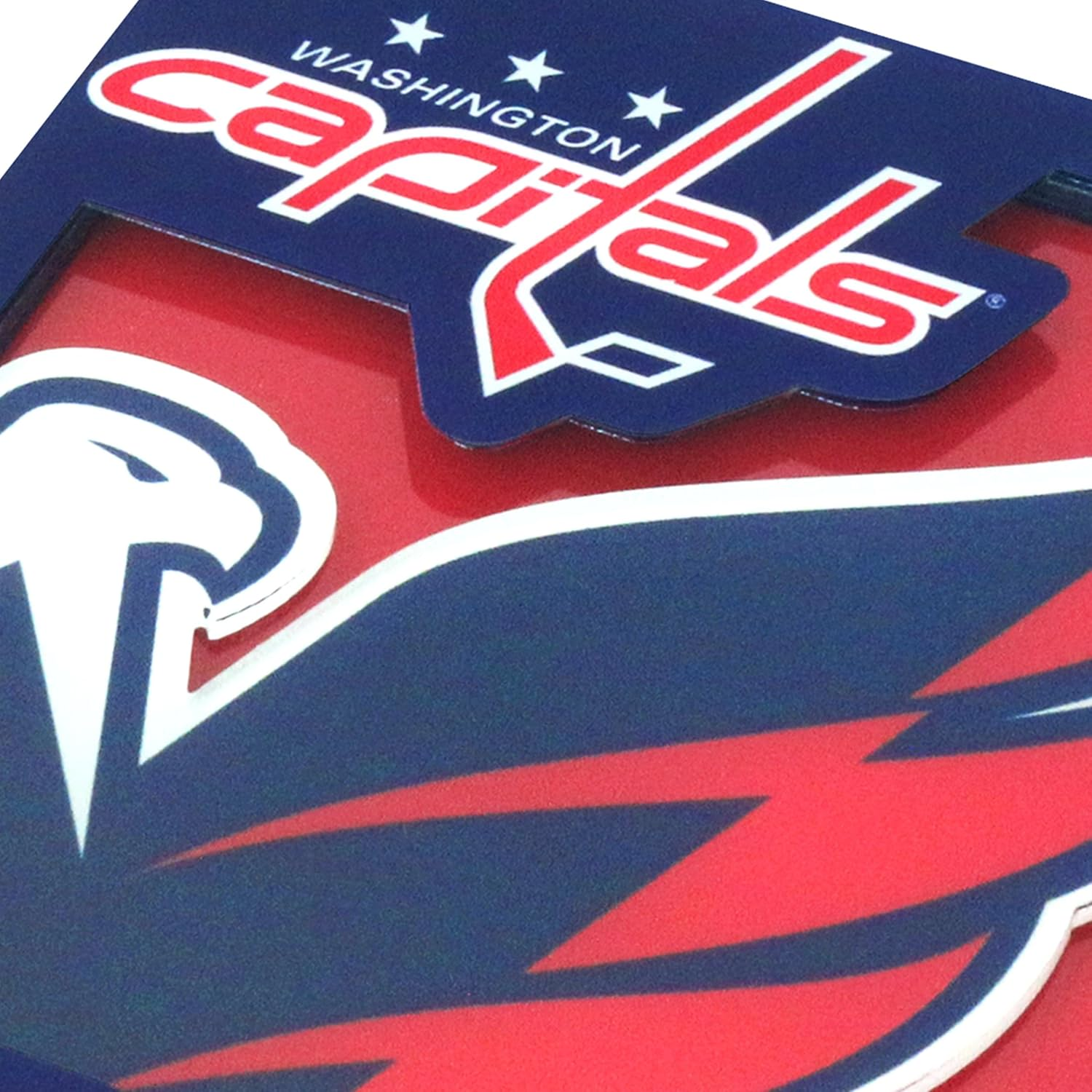 Youthefan NHL Washington Capitals 3D Logo Series Coasters image number 3