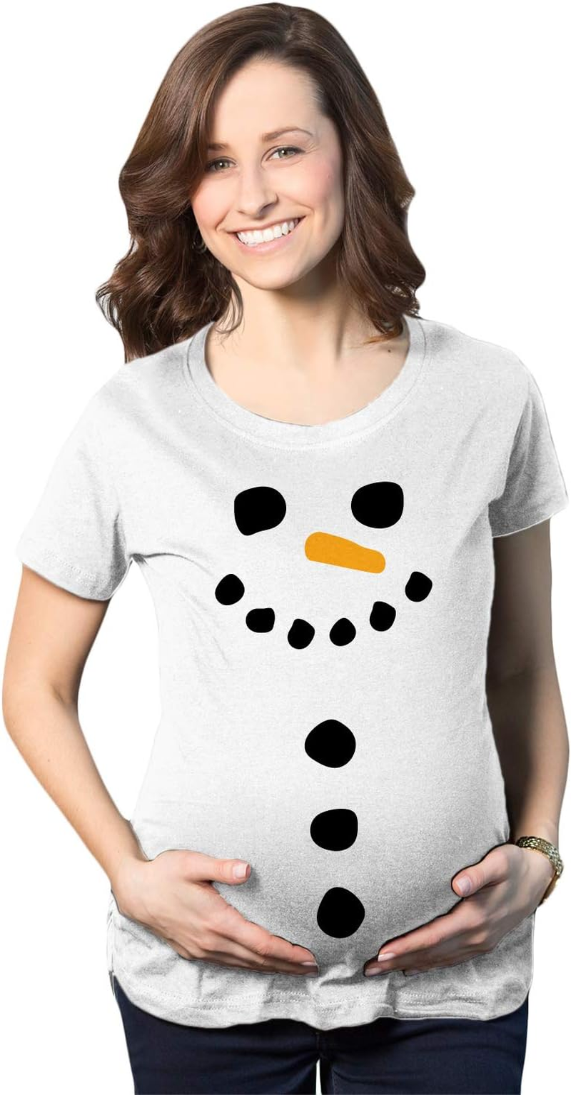 Funny Maternity Christmas Shirts for the Holidays Cute Tees to Celebrate Bumps First Christmas image number 2