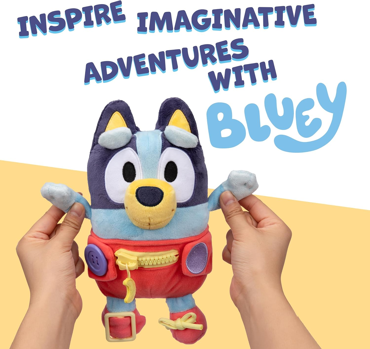 Bluey S13 Plush Dress & Play Baby Bluey image number 4