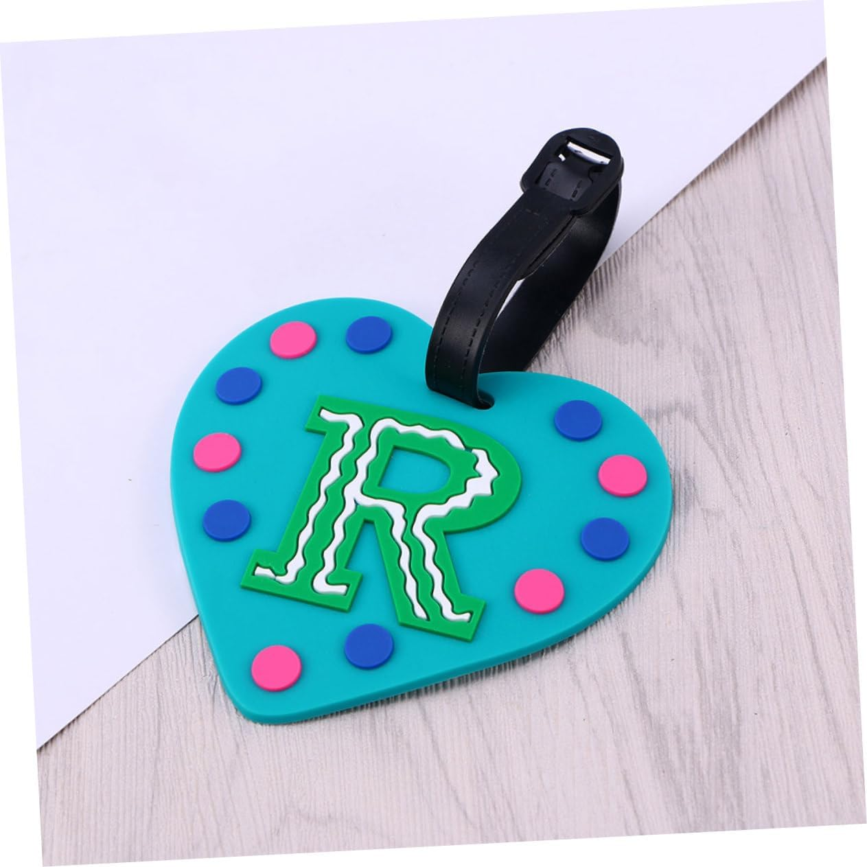 VERDANVERSE 2Pcs Luggage Tag for Suitcases Travel Gear Bag Tags Letter Cruise Luggage image number 2