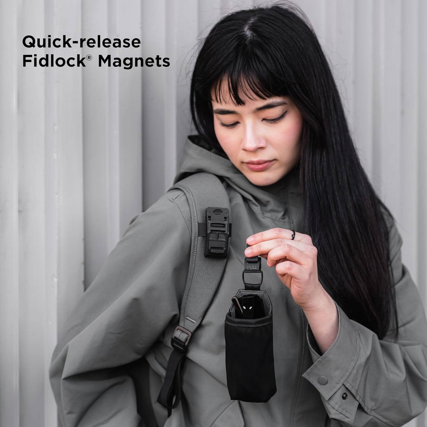 ALPAKA HUB Sunglasses Pouch - Microfibre Lined Stretch Holder with anti Scratch Nylon 840D Weatherproof Fabric Travel Glasses Small Organizer Men & Women - HUB Clip Attaches Backpack Strap image number 3