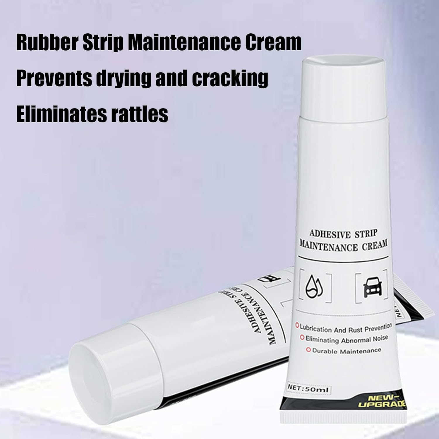 Automotive Grease - Automotive Rubber Strip Lubrication - 50Ml Multifunctional Rubber Strip Lubricating Grease for Car Door and Sunroof, Efficient Vehicle Rubber Strip Lubricant Grease image number 5