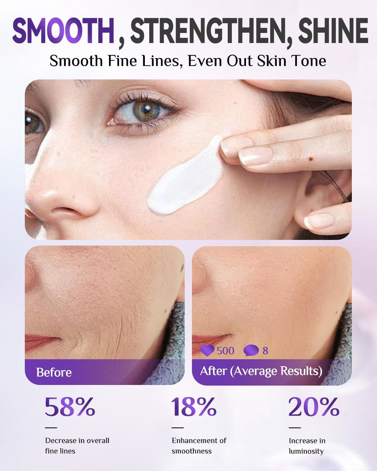 2025 Updated Magnesium Calm Cream:[Calms Soothes] Calm Cream Relief Moisturizer, Hydrating, Nighttime Magnesium Lotion with Lavender Essential Oils, Sensitive Skin Friendly（1Pc) image number 5