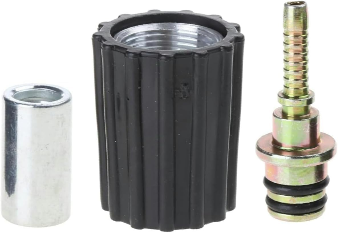 A Set of High Pressure Washer Hose Insert Fittings, Pressure Washer Adapter, Car Washer Water Cleaning Hose Pipe Fitting, Twistconnector Quick Fixing Pressure Washer Parts and Accessories image number 1