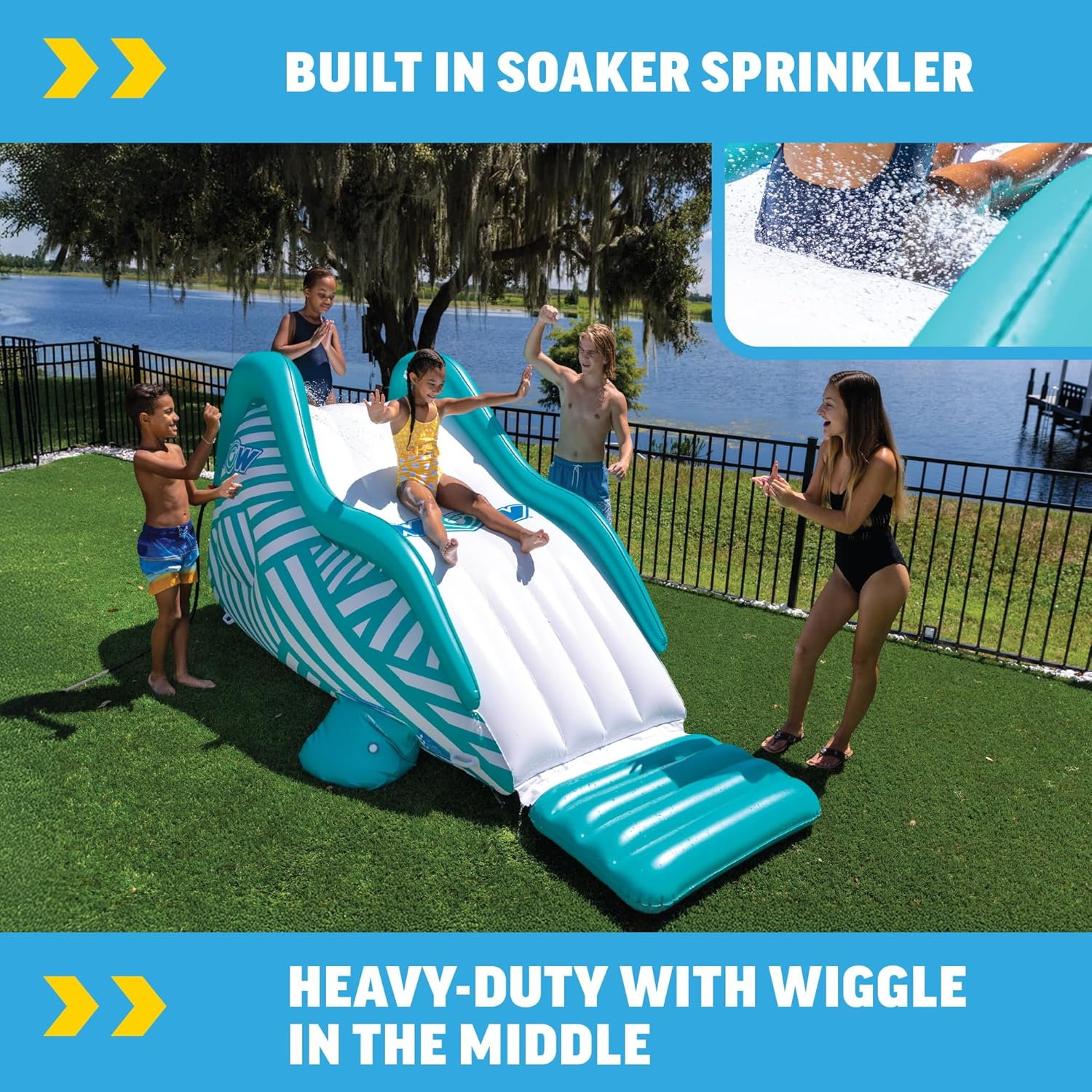 WOW Sports 24-WSL-6782 Wiggler Sprinkler Slide