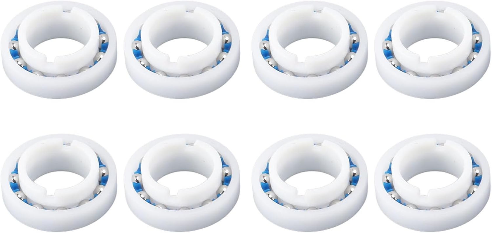 8Pcs Pool Cleaner Wheel Bearings for for Polaris 180/280 Pool Cleaner Replacement, C 60 Wheel Bearings Smoothly Running, 180/280 Pool Cleaner Part image number 1