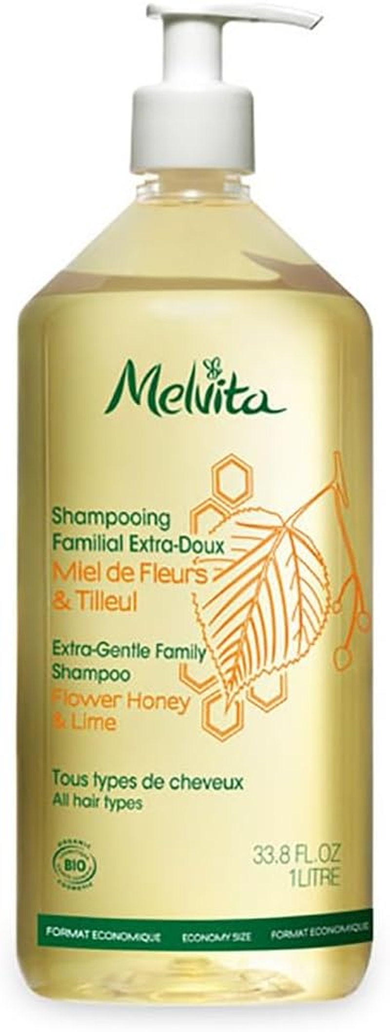 Melvita Extra Gentle Family Shampoo 1 L