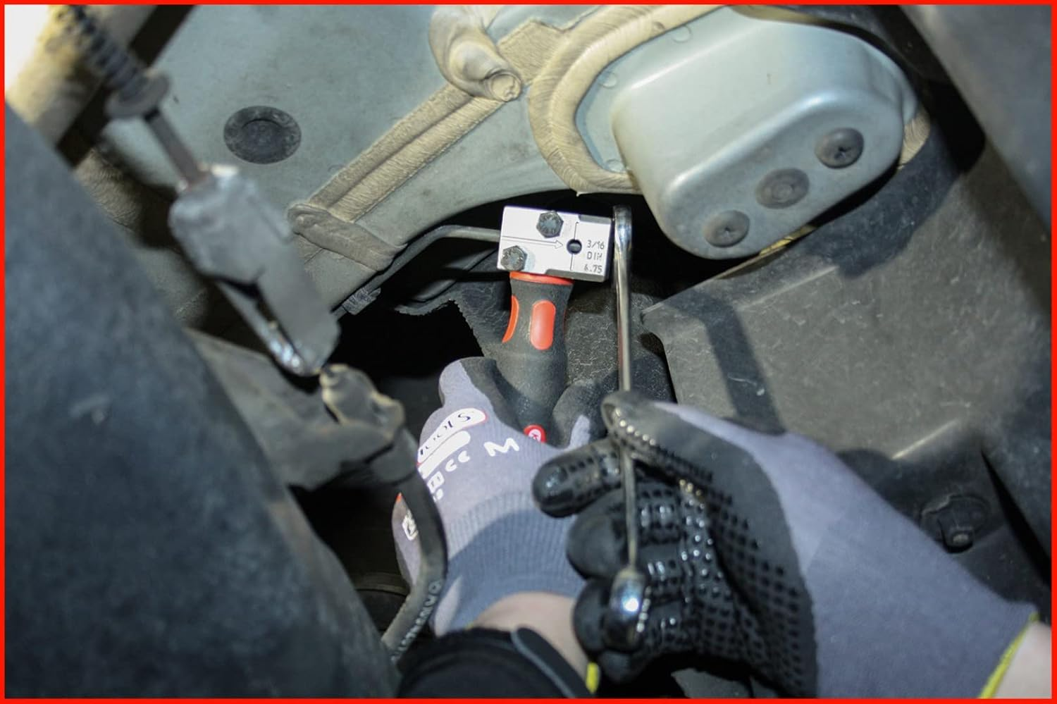 KS Tools Flarefixeco 122.1215 Universal Brake Line Flaring Tool Set 4.75 Mm image number 5