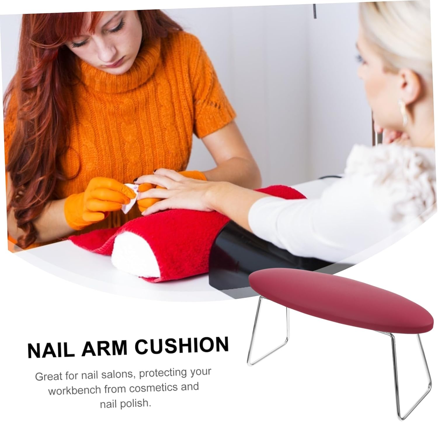 NOLITOY Soft Comfortable Manicure Hand Pillow Nail Art Accessory Arm Rest Cushion image number 6