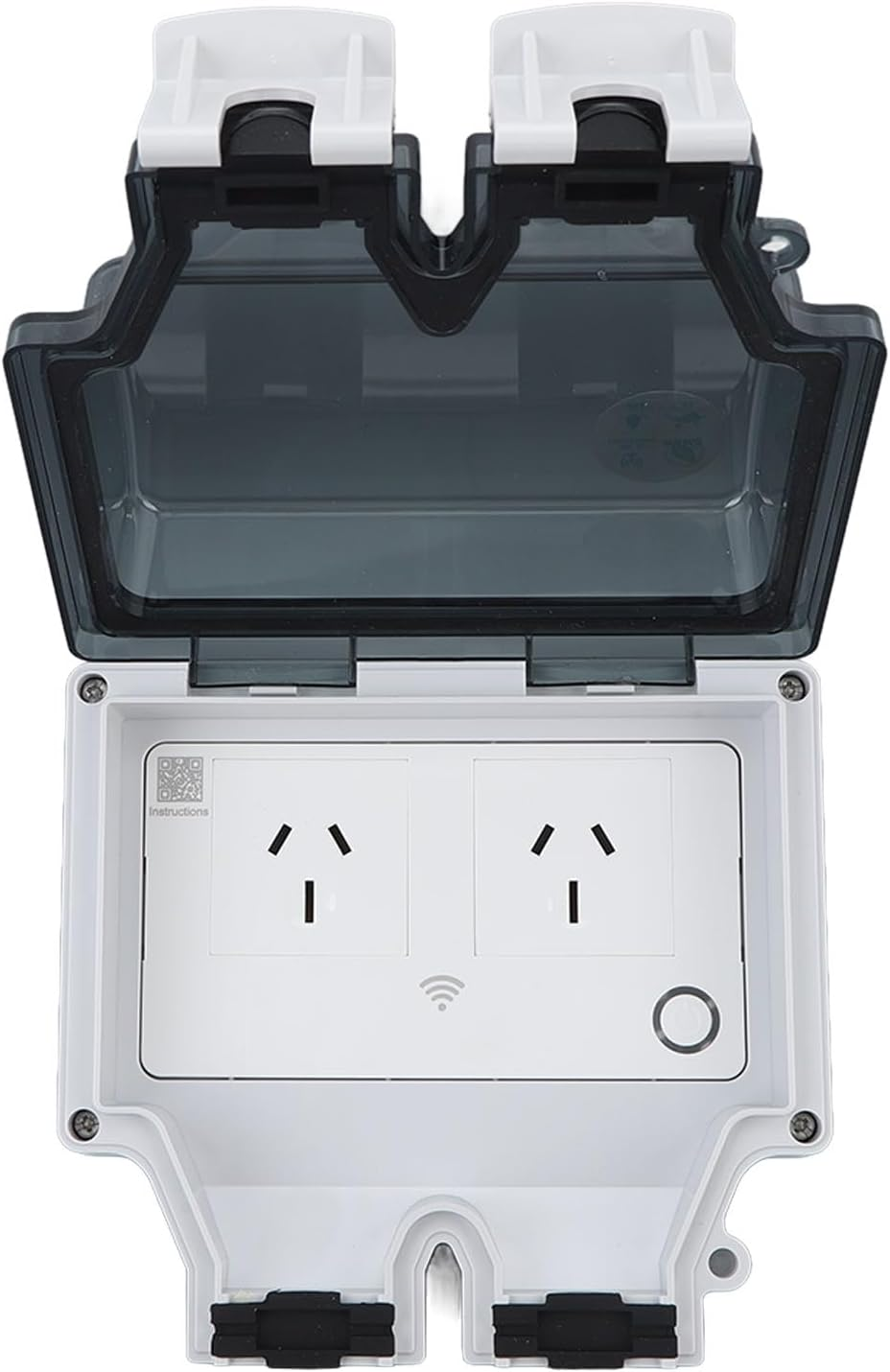 Wifi Smart Plug, PC Shell Safety Lock Hole Wifi Smart Socket for Home (SNW-2AU) image number 3