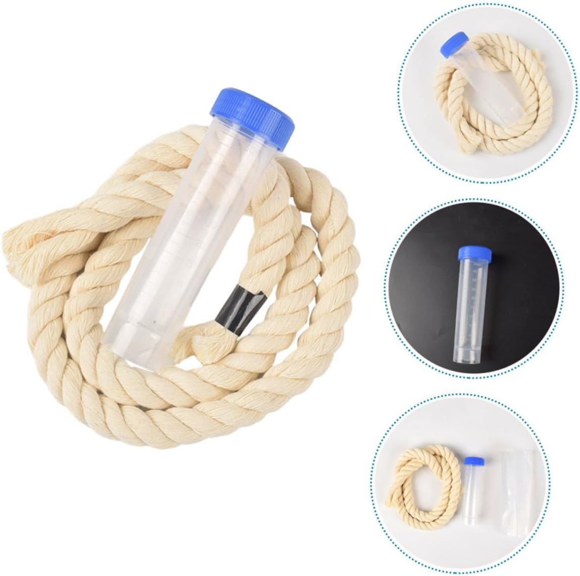UPKOCH Pig Saliva Collection Rope Set Saliva Sample Bag and Tube Fever Sampling image number 4