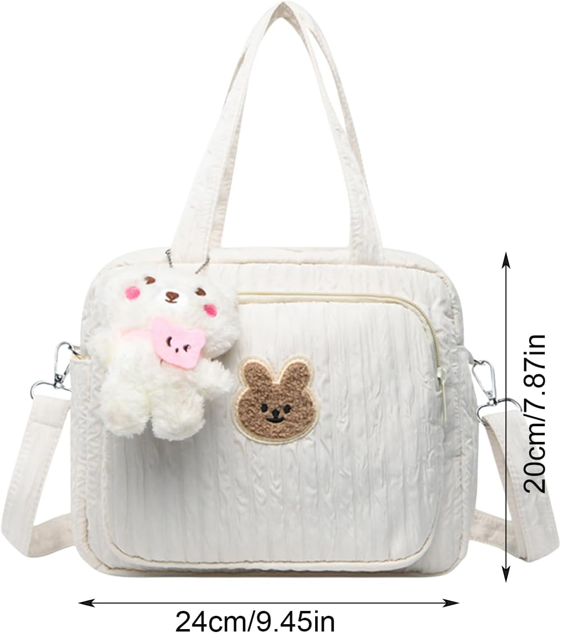 Gen&eacute;rico Diaper Bag Bag - Bags for Women Travel Large Padded Puffy Bags for Work Travel Gym Gym | Large Capacity For image number 3