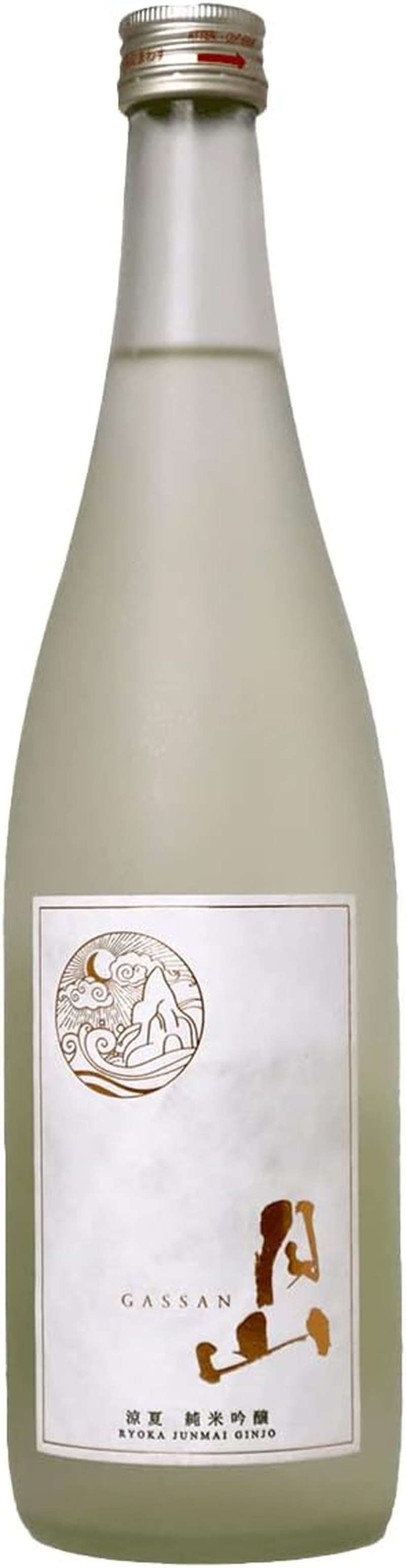 Yoshida Gassan Ryoka Junmai Ginjo Sake 720 Ml image number 1