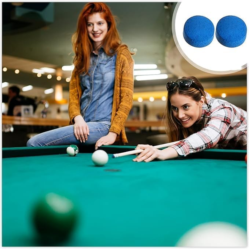 15Pieces Billiard Pool Cue Tips Pool Cue Tips Replacement Kit Pool Stick Tips Billiard Cue Tips with Storage Box for Pool Cues and Snooker image number 6