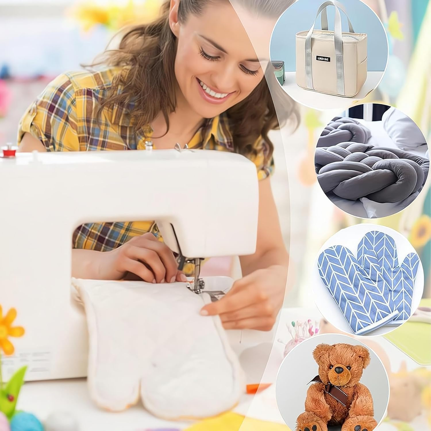 2 Roll 2 1/2 Inch Total 100 Yards Cotton Blend Fleece Batting Roll for Jelly Roll Rugs - Perfect for Throw, Braided Rugs