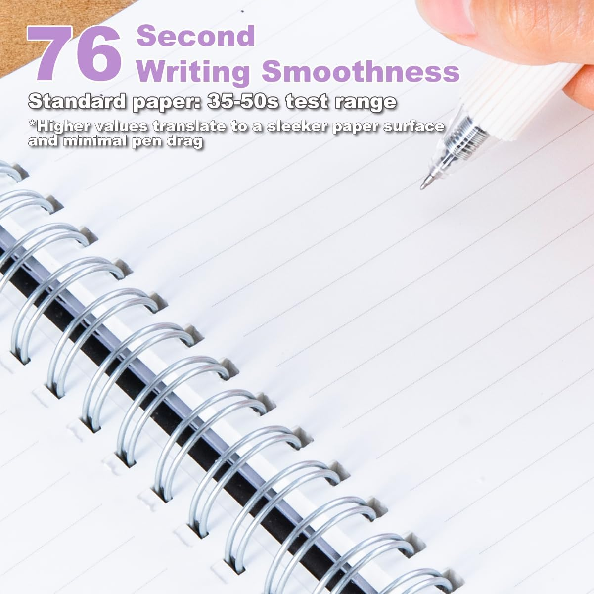 ​​Hardcover Work Spiral Notebook - Lined A5 Journal for Professional Use, Coil Bound with Elastic Closure, Starry Sky Design for Women & Men​​