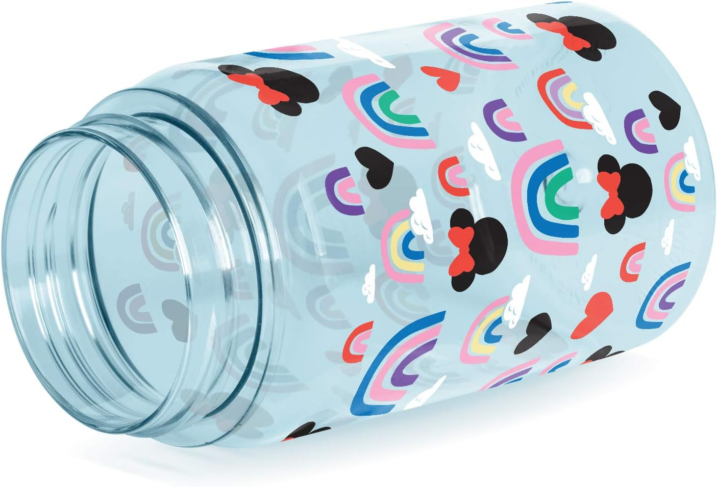 Simple Modern Disney 12Oz Summit Kids Tritan Water Bottle with Straw Lid for Toddler - Dishwasher Safe Travel Tumbler - Disney: Minnie Rainbows image number 3