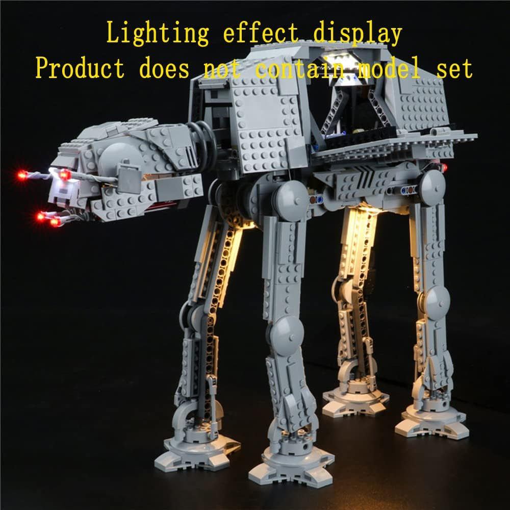 GEAMENT (Small Size) LED Light Kit Compatible with  Star Wars 75288 At-At Building Model ( Set Not Included)