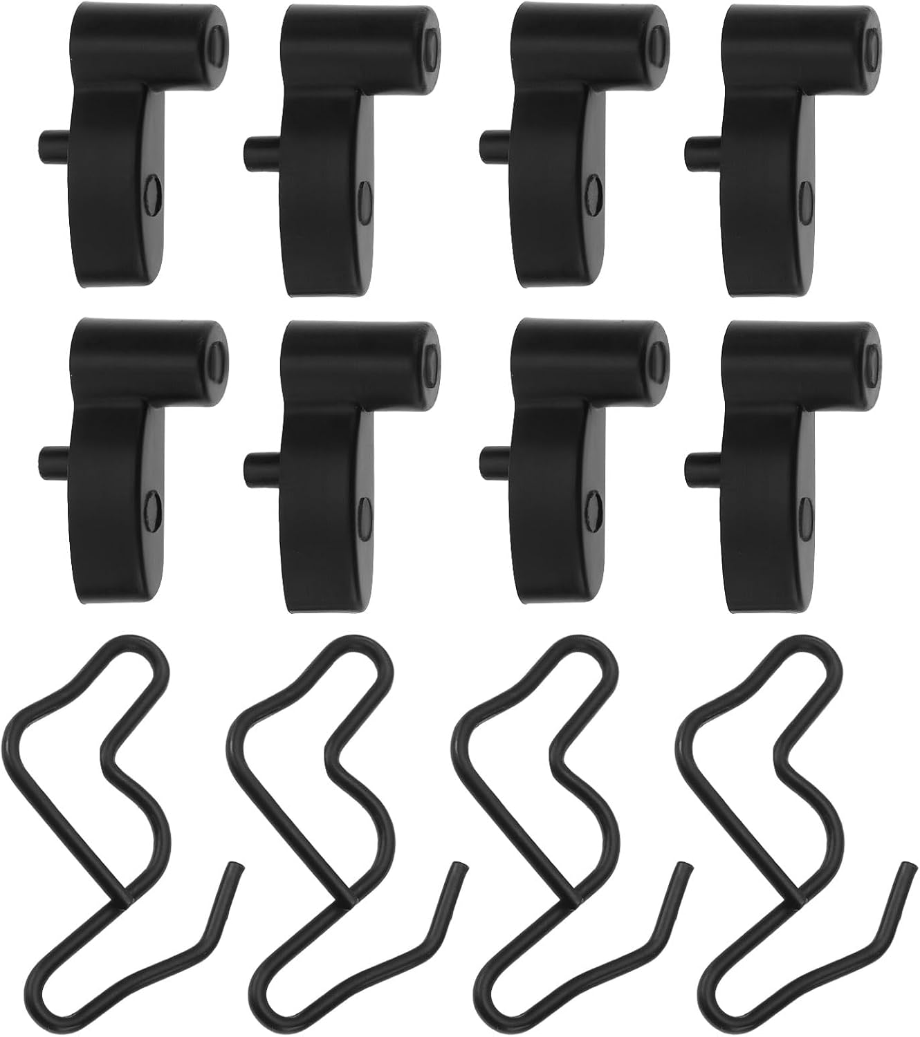 OTOTEC 4 Sets of Recoil Starter Dual Pawl Starter Kit Compatible with STIHL Bg56 Bg86 Bg86C 1123 195 7200,1128 195 35 Black image number 4