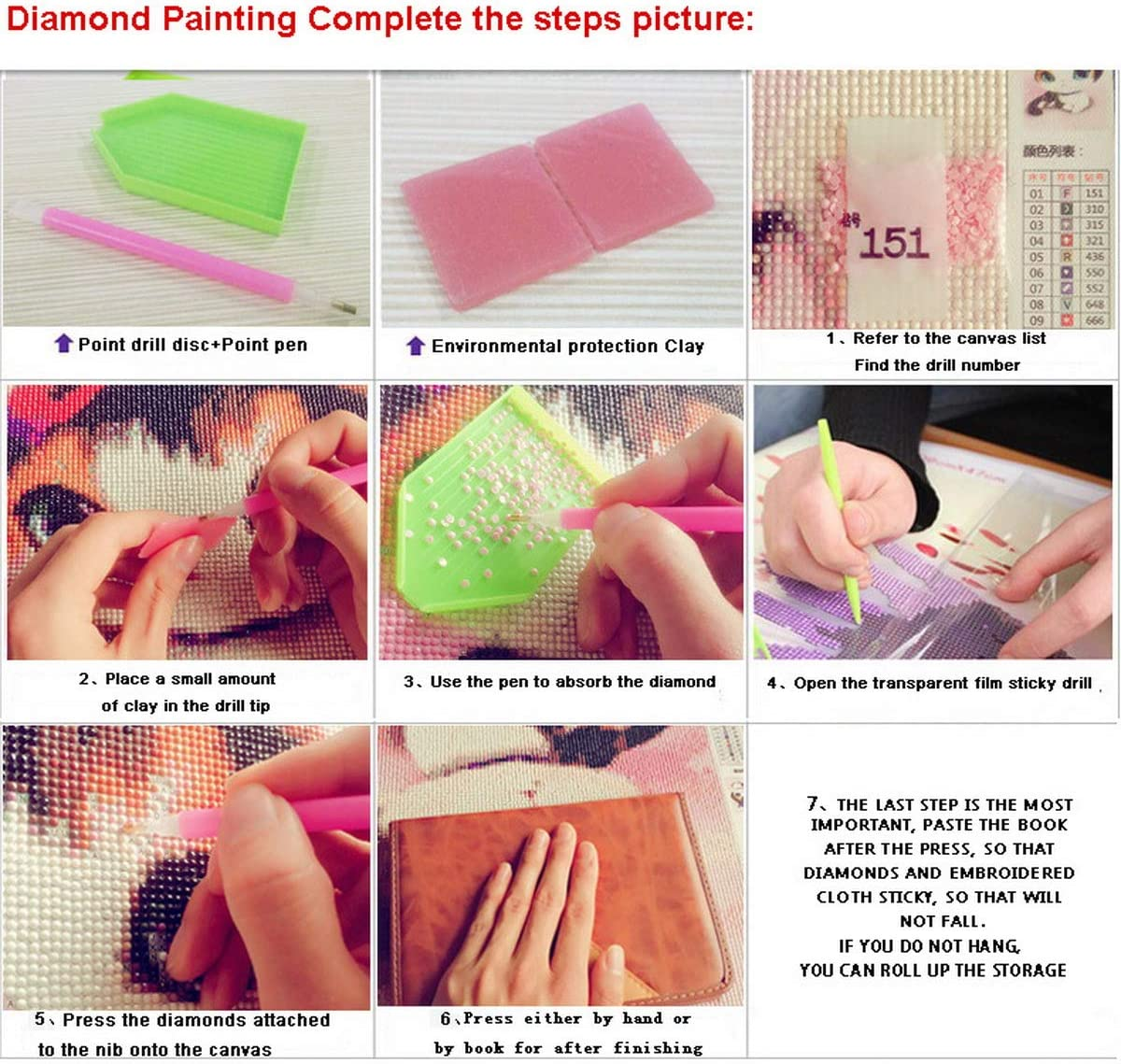 Ukerdo Day & Night Tree Picture Arts Home Wall D&eacute;cor DIY Diamond Painting Kits Embroidery Full Drill for Gift image number 2