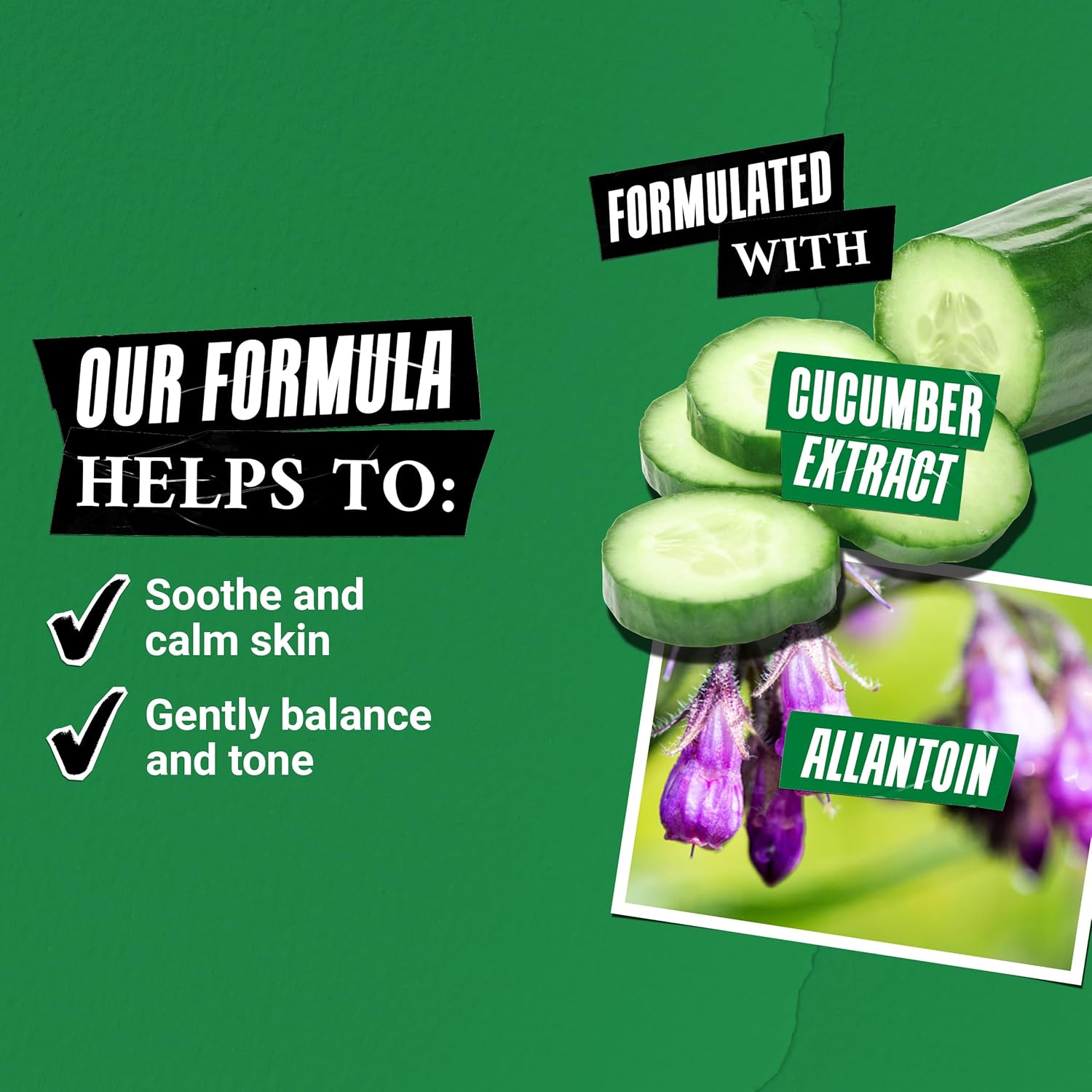 Kiehl'S Cucumber Herbal Alcohol-Free Toner, Gentle Facial Toner for Dry & Sensitive Skin, Leaves Skin Feeling Fresh, with Cucumber Extract, Paraben-Free, Non-Drying, Fragrance-Free - 16.9 Fl Oz image number 3