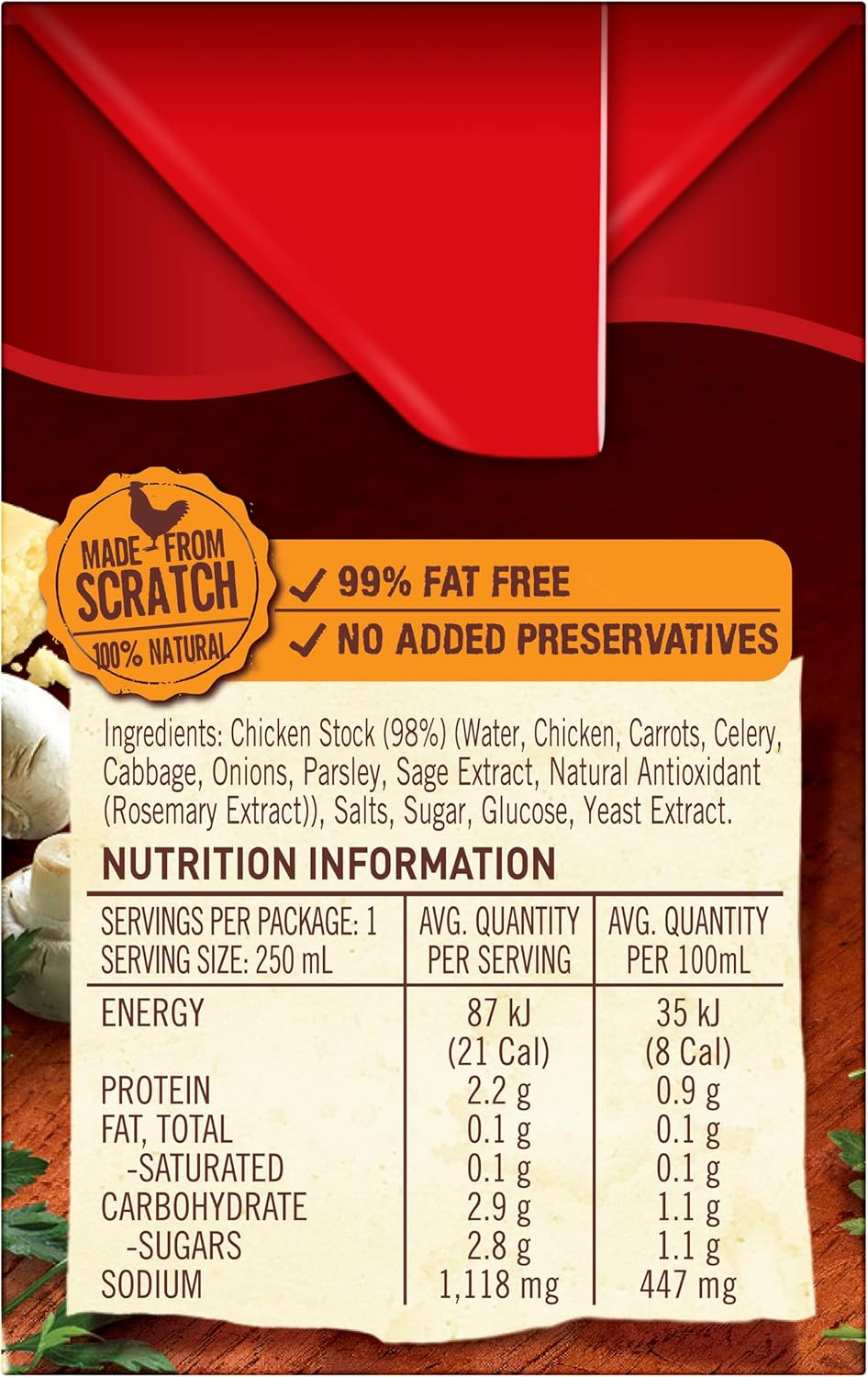 Campbell'S Chicken Real Stock 250 Ml