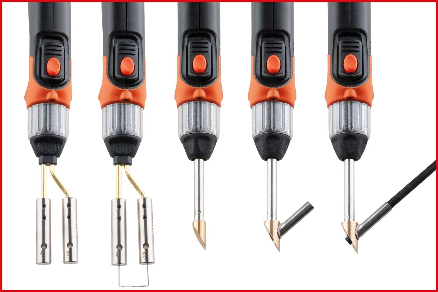 KS Tools 150.1010 Cordless Plastic Repair Kit, 134 Pieces, Colour, Size