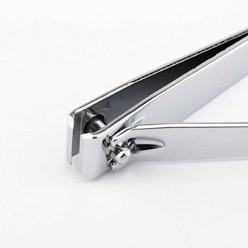 KRISMYA Nail Clippers,Ez Grip Nail Clipper Set,Carbon Steel Fingernail and Toenail Clippers for Seniors Long Handle with Metal Case for Women and Man - Set of 2 (Small and Large) image number 2