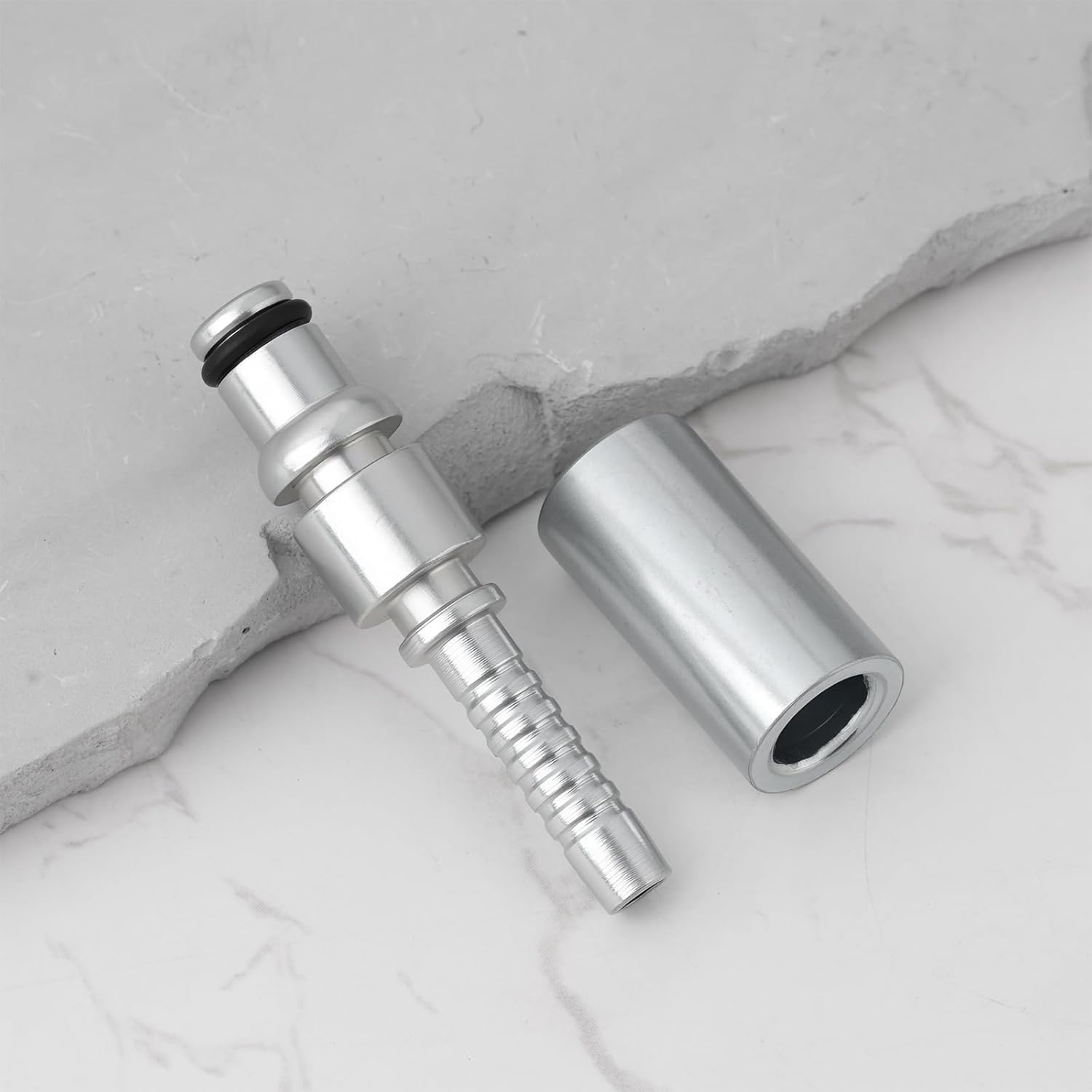 High Pressure Washer Hose Fitting Connector 8.9Mm Compatible with Karcher AR Repairing Adaptor