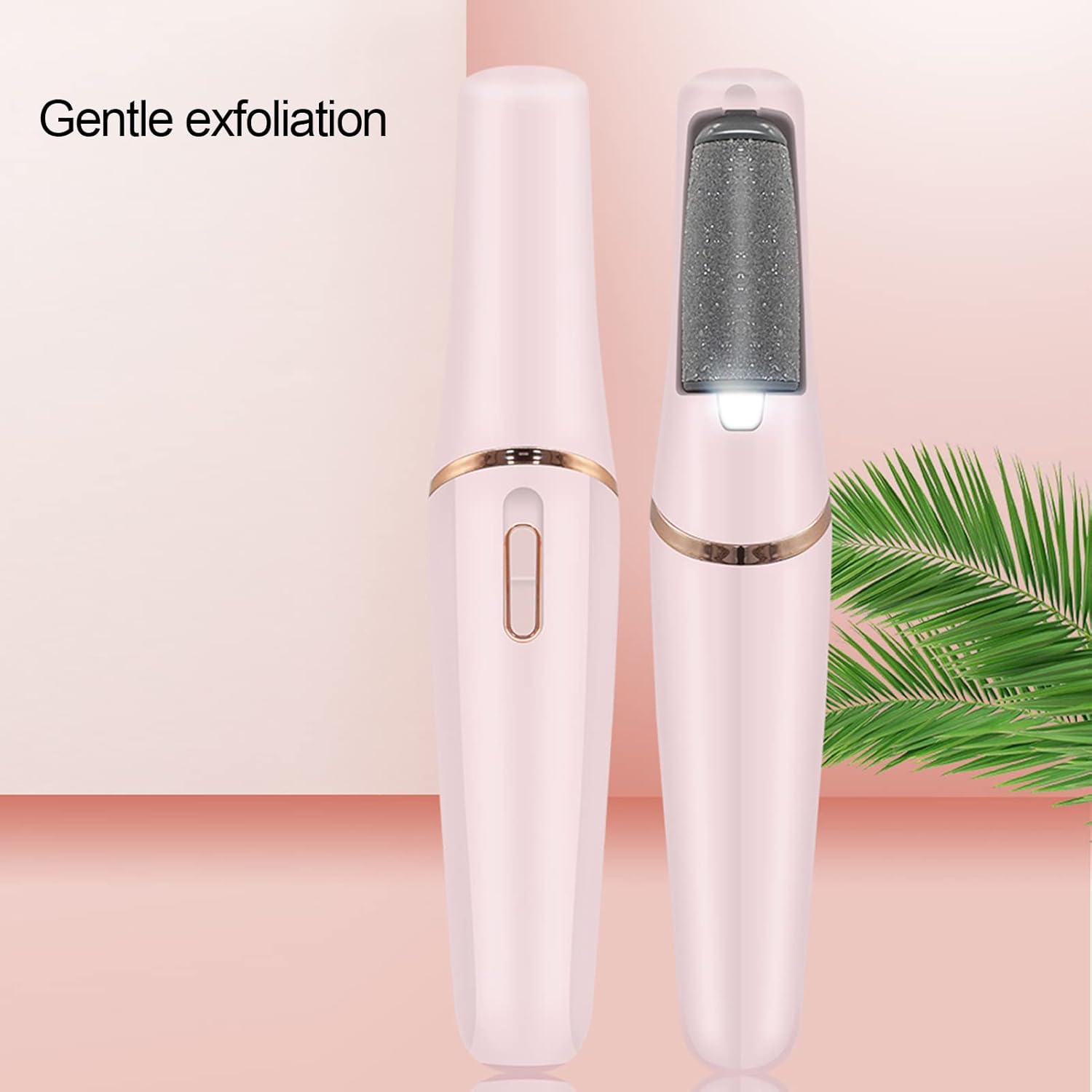 Electric Feet Callus Remover Rechargeable, Professional Portable Foot File Scrubber Pedicure Tools with 2 Gears, Pedicure Tools Kit Feet Care for Dead Skin Cracked Heels image number 2