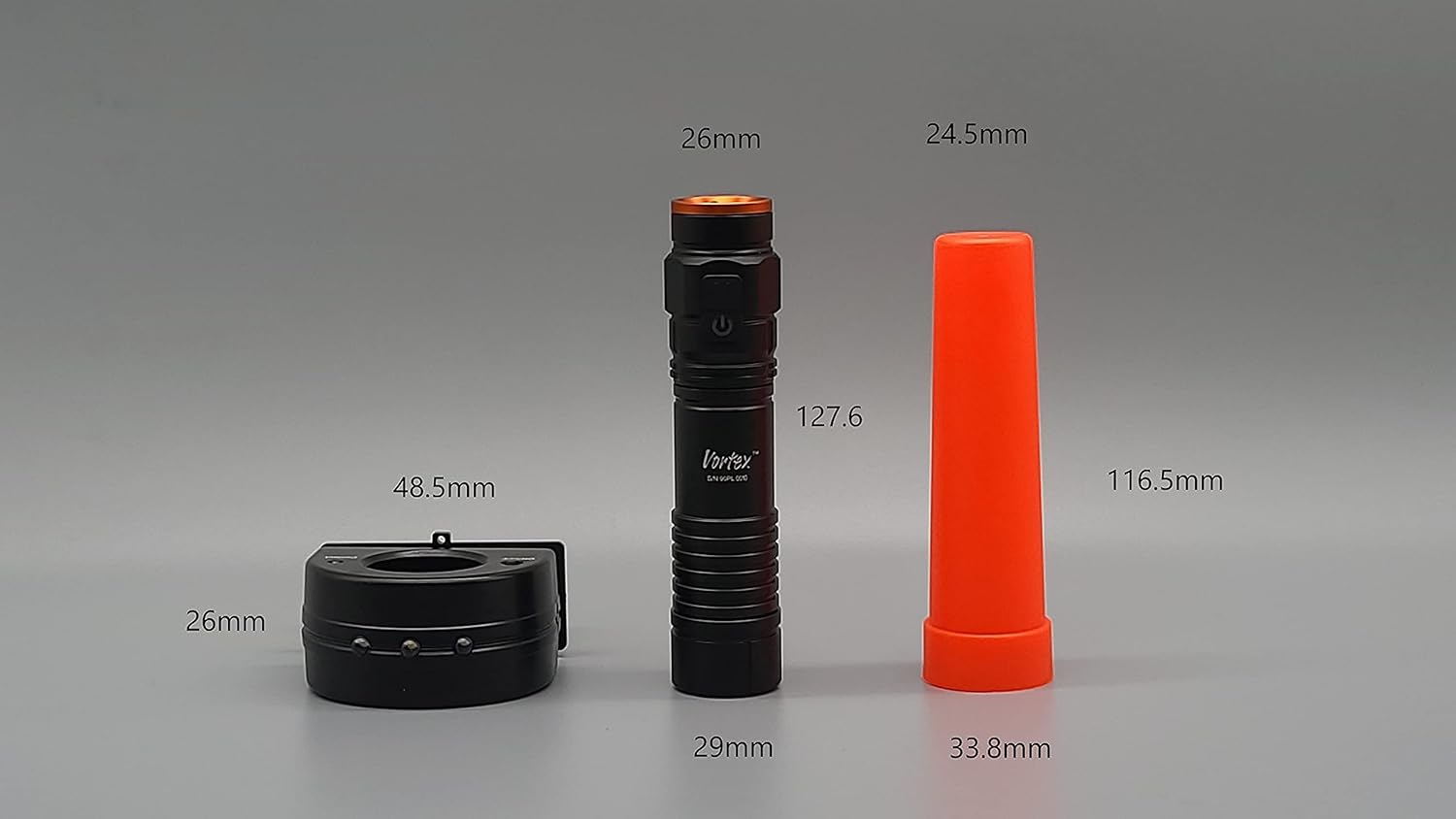 Vortex TX200 Emergency Rechargeable USB Wall Mount Charging Dock Flashlight for Power Failure image number 5