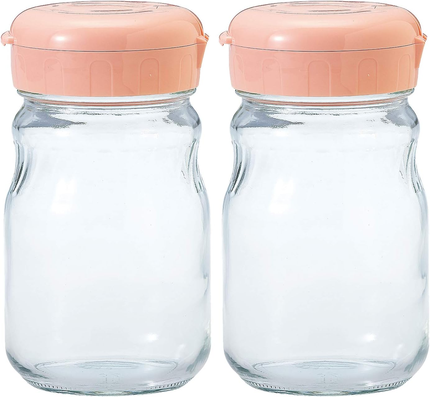 Toyo Sasaki Glass, Good Pickling, Gallier Pot, Large, Made in Japan, Pink, Approx. 17.0 Fl Oz (485 Ml), I-77826-P-JAN 2 Pieces image number 3